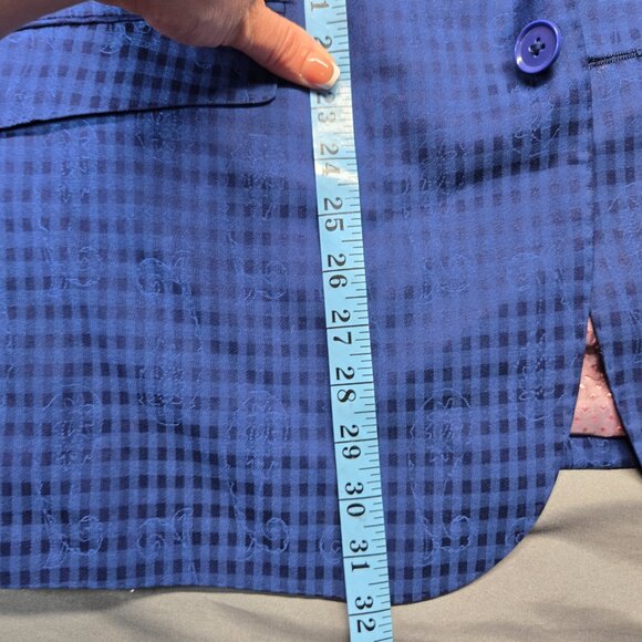 English Laundry Men’s Blue Suit – Blazer & Pants Set - Picture 8 of 14